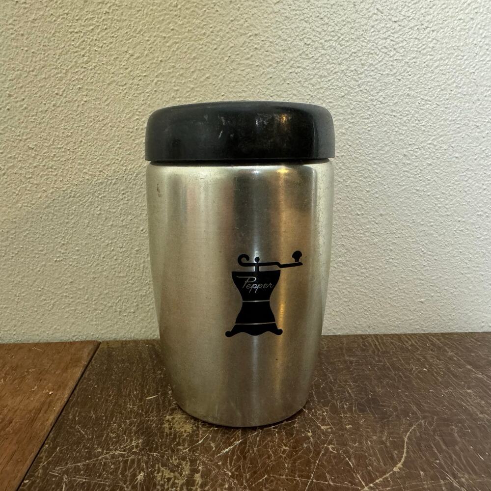 Vintage West Bend Aluminum Pepper Shaker Single Replacement